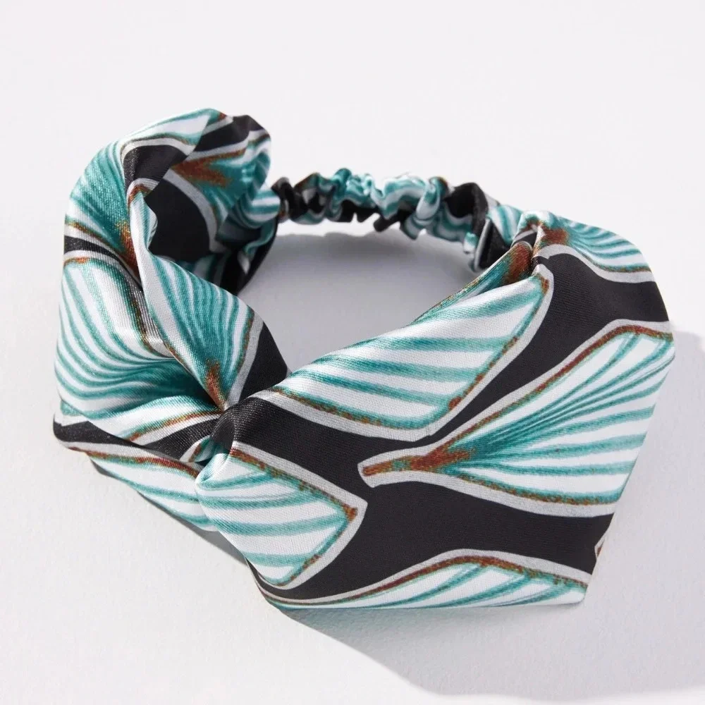 NWT Anthropologie Printed Hair Scarf
